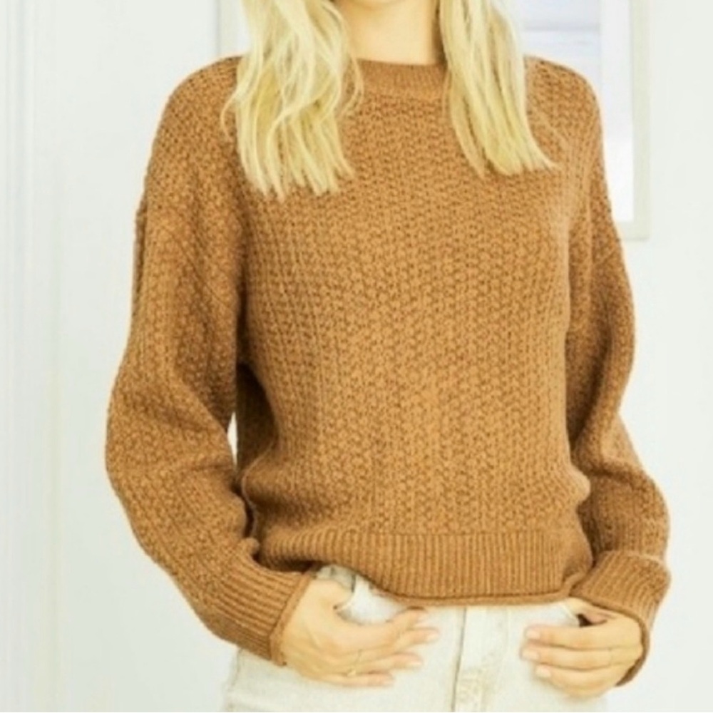 Universal Thread Warm Tan Knit Sweater